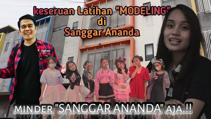 Suasana latihan modelling di sanggar ananda. @sanggarananda #sanggarananda