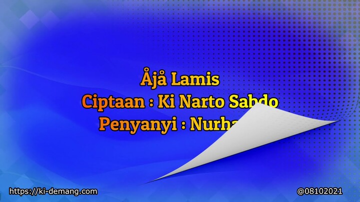 Aja Lamis   Nurhana