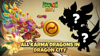 ALL KARMA DRAGONS REVEAL IN DRAGON CITY 2022