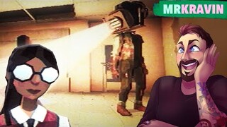 Don't Let Mr Projector Head See You! - Fear The Spotlight -  Stealth Horror Gameplay Demo