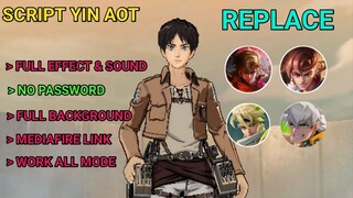 SCRIPT SKIN YIN ATTACK ON TITAN NO PW 2024 | SCRIPT SKIN YIN AOT NO PW 2024