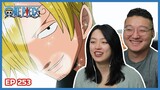 SANJI INFILTRATES PUFFING TOM | One Piece Episode 253 Couples Reaction & Discussion