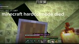 minecraft hardcormode died