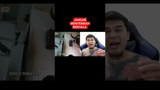 jangan mengandalkan kekuatan setan - Prank Ome Tv #ometv #duet #ometvprank #reaction #premanometv