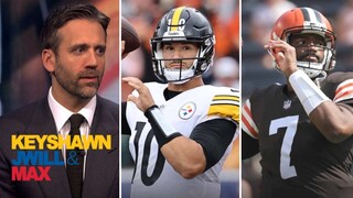 Max Kellerman breaks down whether Mitch Trubisky can beat Jacoby Brissett, Browns in tonights