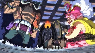 When two former teammates meet, Big Mom and Kaido's plan to take over the world || ONE PIECE