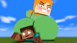 Minecraft Alex revenge Steve - minecraft animation