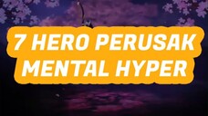 7 HERO PERUSAK MENTAL #Shorts