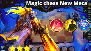 MAGIC CHESS STRONGEST 2 GOLD HERO ROGER ANGELA SKILL 1 | MLBB MAGIC CHESS BEST SYNERGY COMBO TERKUAT