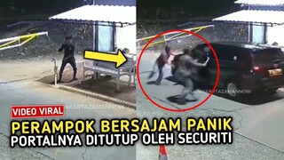 AKSI HEROIK !! Penjaga Portal Gagalkan Aksi Perampokan Di Perumahan