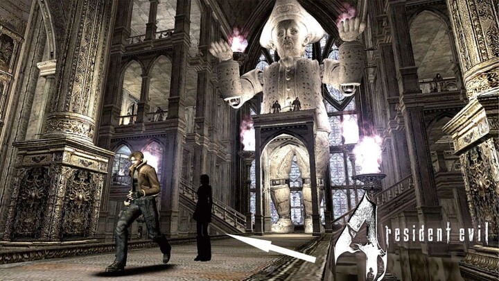 Leon & Ashley Dikejar Patung Salazar ! Resident Evil 4 Indonesia #12