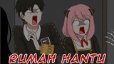 ketika Anya dan Damian masuk ke rumah hantu👻 || parody anime spyxfamily