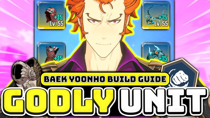 INSANELY STRONG! BEST BAEK YOONHO BUILD AND GUIDE! - Solo Leveling: Arise