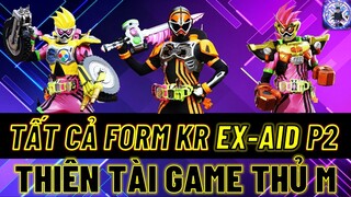 Thiên Tài Game Thủ M - Tất cả Form KR Ex-Aid P2 - RiderXAll