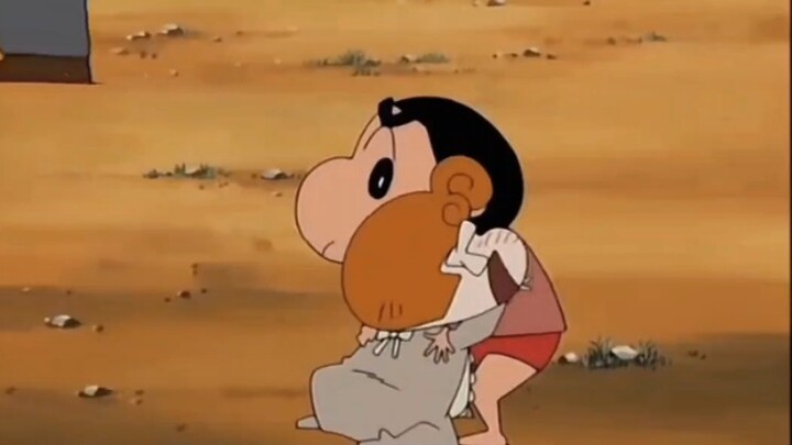 Crayon Shin-chan is really a good brother...