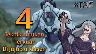 4 Teknik Kutukan Terkuat Di Jujutsu Kaisen !!!