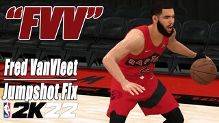 Fred VanVleet Jumpshot Fix NBA2K22