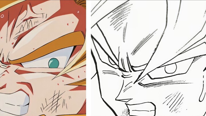 [Gambar Bola Naga] Perbandingan antara gambar Toriyama Akira dan Masunaga Keisuke