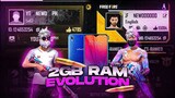 The 2GB RAM Evolution💜 | Free Fire Evolution