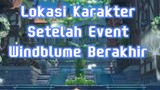 Lokasi Karakter setelah Event Windblume berakhir (Part 2)