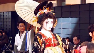 【Nhật Bản】【Văn hóa】Cảnh quay thực tế về Lễ diễu hành Oiran "Edo Oiran Road Chusei" của Nhật Bản | Ge