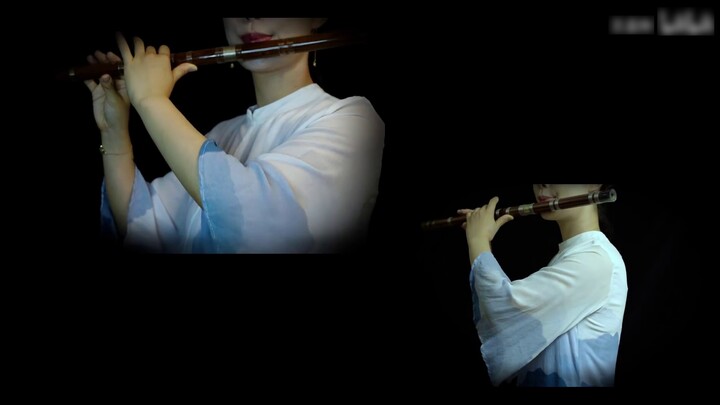 [Unfettered] Bamboo flute and flute harmony version of the TV series "The Untamed" ending song Wangx