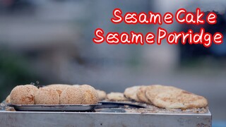 Sesame Cake + Sesame Porridge