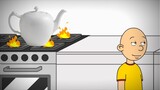 Caillou Leaves The Teapot Heating Alone/Grounded