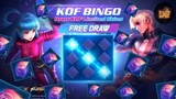 HOW TO GET FREE DRAW ON KOF BINGO EVENT in Mobile Legends