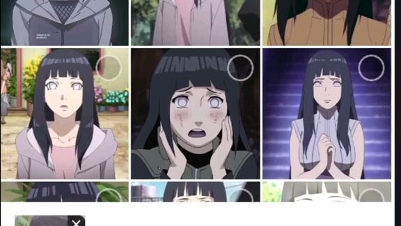 Hinata as a princess                ctto..