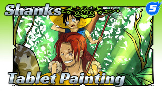 For Shanks’s Sake, No More Hot Weather! I Wish You A Cool Summer | Tablet Painting_5
