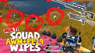 "UBOS SILA E!" KILLER COMBO AWM+PP19 25 SQUAD KILLS : RULES OF SURVIVAL BATTLE ROYALE