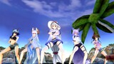 [Arknights MMD] Provence × Chen × Amiya × Skadi × Platinum- "🎶GENTLEMAN 🎶"