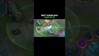 perfect tower dive #mlbb #shorts #chou #choou