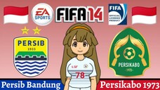 Kinako FIFA 14 | Persib Bandung VS Persikabo 1973 (Pasundan Derby)