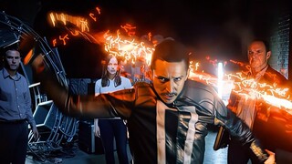 [Ghost Rider] "Look me in the eyes, you bastard"
