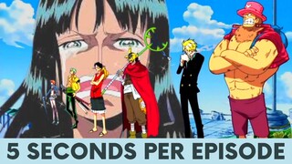 HIGHLIGHTS: 5 Seconds per episode of One Piece: | Episode 201 to 300|