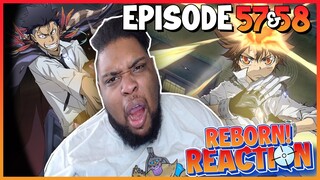 TSUNA VS XANXUS  | Katekyo Hitman Reborn | Episode 57-58 REACTION!