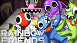 【彩虹朋友动画合集】不同颜色，不同的悲惨人生 | 绿、粉、红、蓝的故事