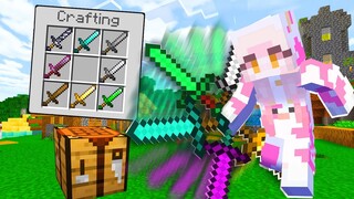 MINECRAFT TAPI PEDANG BISA DI GABUNG JADI OP feat @BANGJBLOX | MINECRAFT