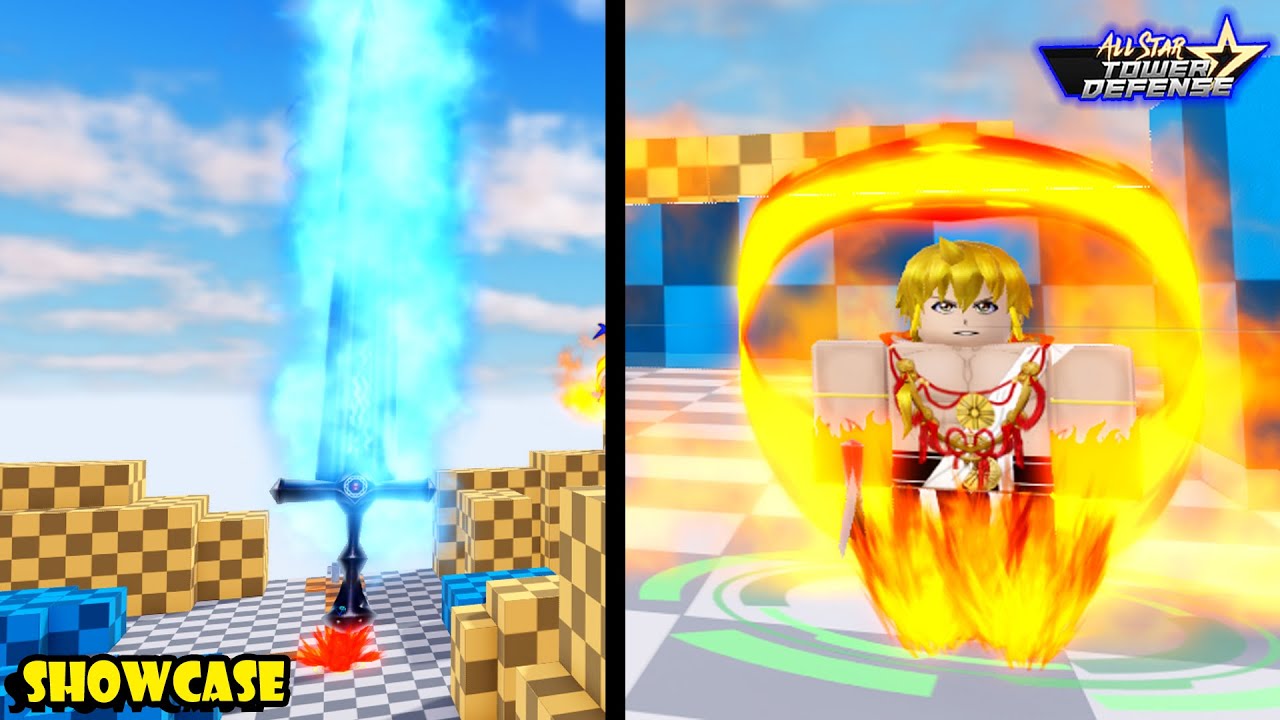 ALL UNIT BLESSINGS SHOWCASE IN ALL STAR TOWER DEFENSE!(Roblox) 