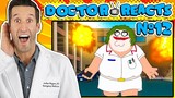 ER Doctor REACTS to Funniest Family Guy Medical Scenes #12