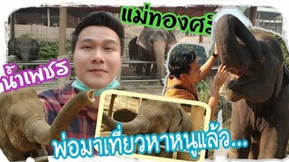 สวัสดีจ้า...น้ำเพชรกับคุณแม่ทองศรีคิดถึงจังเลยลูก
