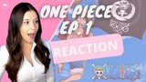 I CAVED 😳 |  ONE PIECE - EPISODE 1 REACTION