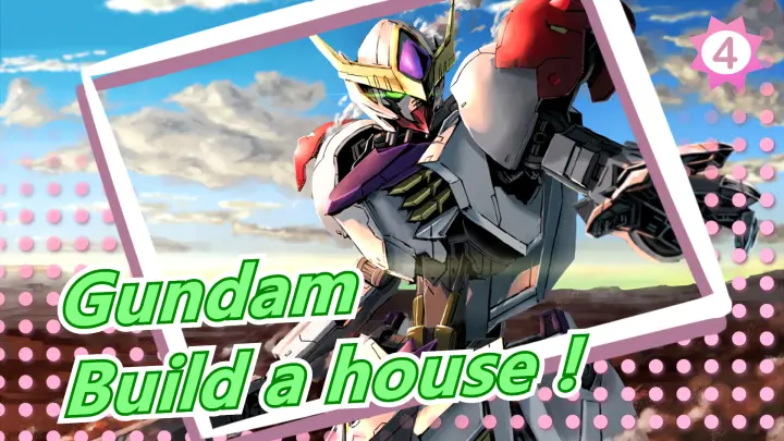 Build a house to install Gundam! Burn the night to make Free Gundam Gnaku by handmade glue board_4