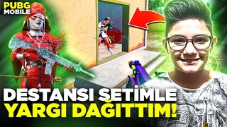 YENİ SETİMLE YARGI DAĞITTIM!! MİLİTARY'DE 15 KILL!! - PUBG Mobile