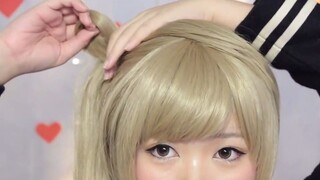 cosplay】Love Live! Tutorial rias dan gaya rambut cosplay Nan Xiaoniao