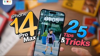 สอนใช้ iPhone 14 Pro Max | 25 Tips & Tricks รู้แล้วคุ้มค่าตัวครึ่งแสน