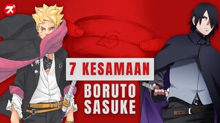 7 KESAMAAN ANTARA BORUTO DENGAN SASUKE YANG TIDAK KITA SADARI ‼️