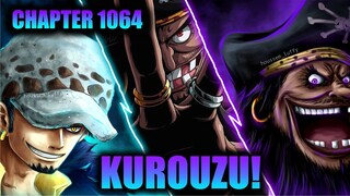 Review Chapter 1064 One Piece - Blackbeard Bersiap Menyerang Trafalgar Law Menggunakan Kurouzu!